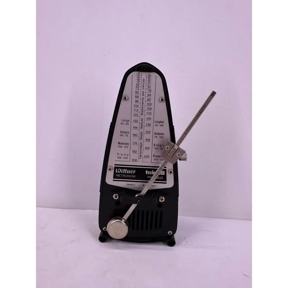Willner Takell Piccolo Metronome Black Silver Works Amazing